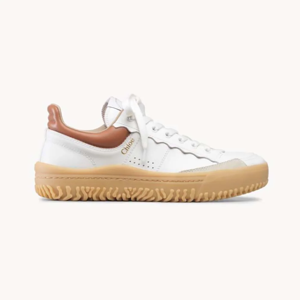 Chloe Franckie Low-Top Sneaker in Smooth Calfskin for Women Chloe Franckie Low-Top Sneaker in Smooth Calfskin for Women