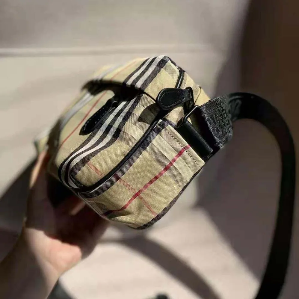 Burberry Paddy Bag with a Jacquard for Men in woven Logo Strap