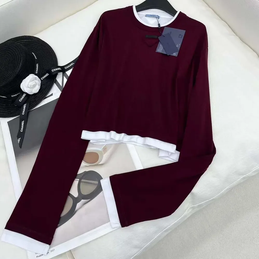 Prada Long-sleeved Jersey T for Women in shirt Prada Long-sleeved Jersey T for Women in shirt