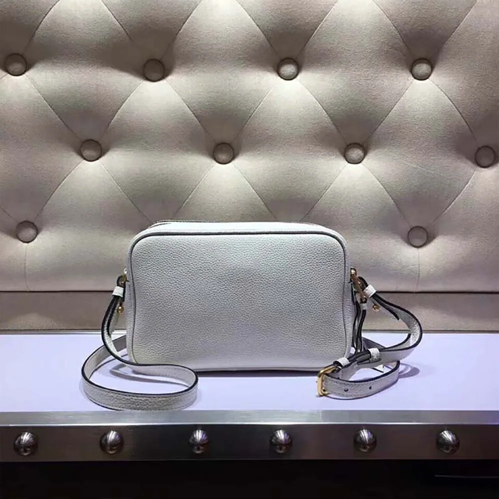 Prada Calf Leather Shoulder Bag for Women in White