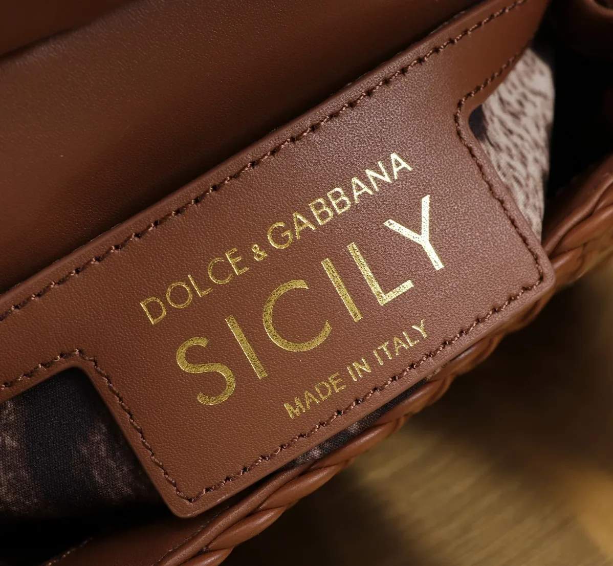 Dolce & Gabbana Small Sicily Handbag Brown / Dolce & Gabbana Small Sicily Handbag Brown /