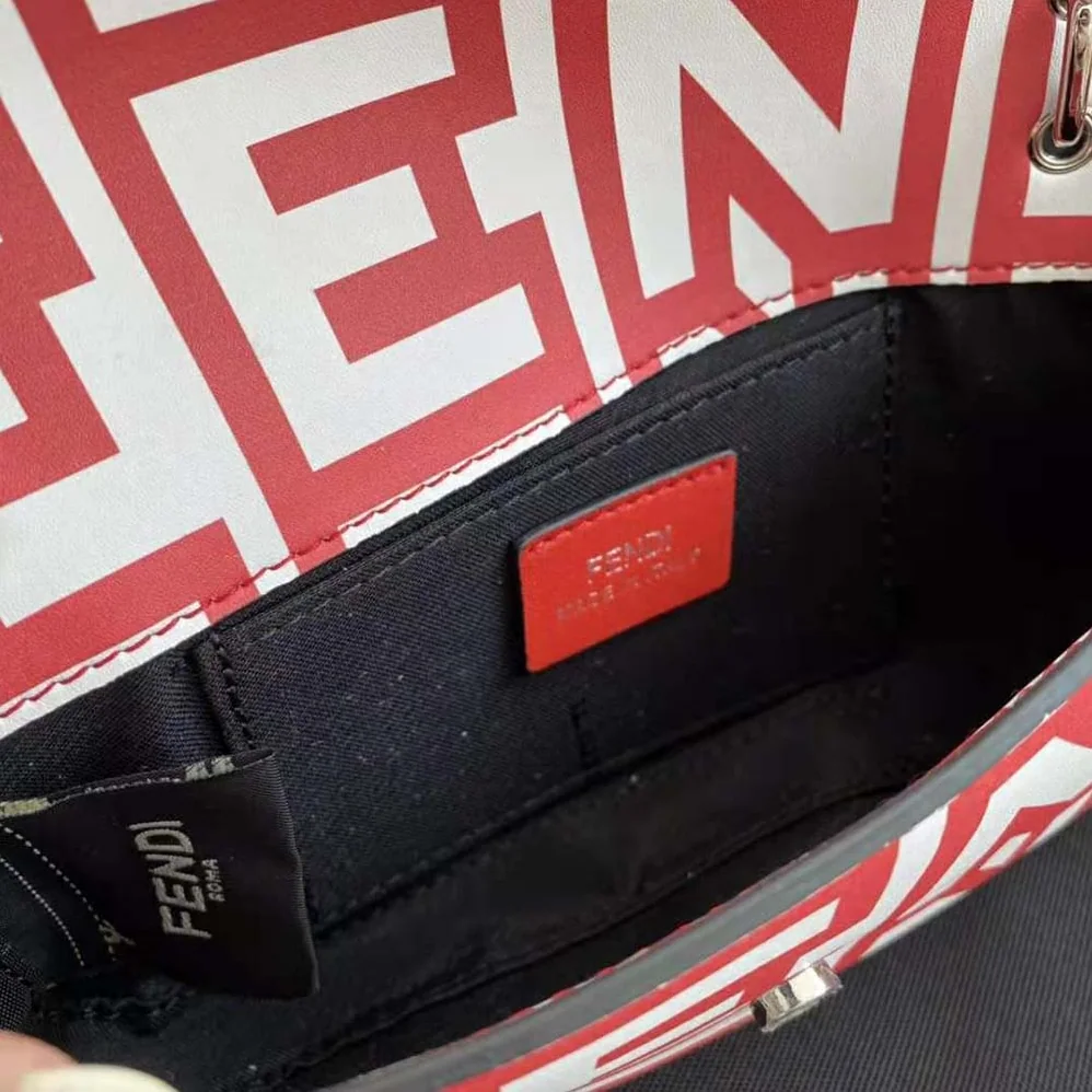 Fendi Baguette Lunar New Year Capsule Two for Women in Tone Leather Bag Fendi Baguette Lunar New Year Capsule Two for Women in Tone Leather Bag