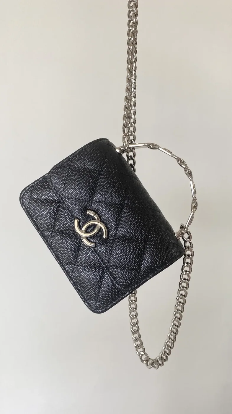 Chanel HAAS Mini Bag Black 3,/9