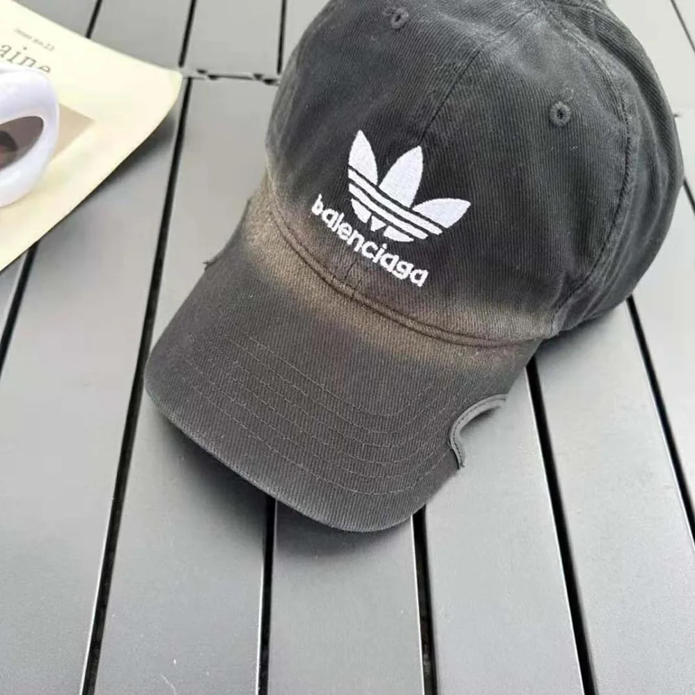 Balenciaga Balenciaga for Unisex in Adidas Cap in Black Balenciaga Balenciaga for Unisex in Adidas Cap in Black
