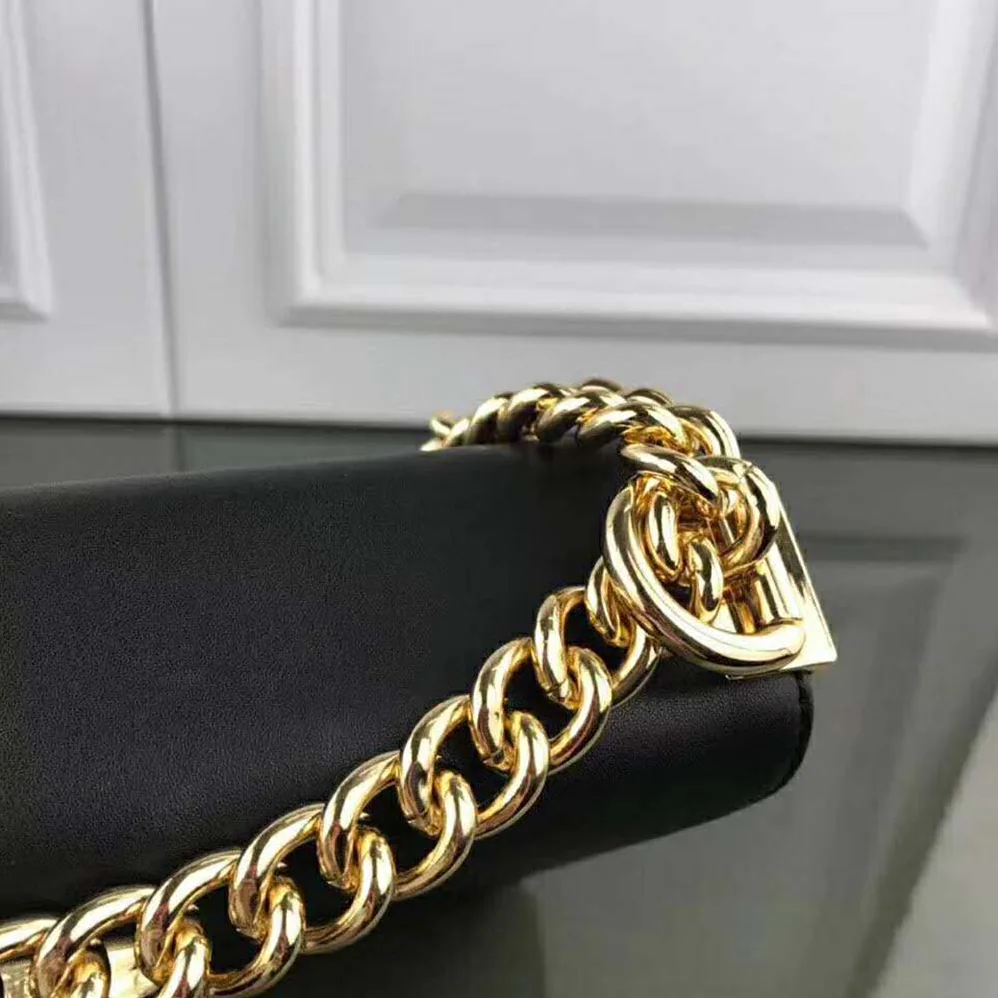 Versace Medusa Head Evening Clutch Bag for Women in Black
