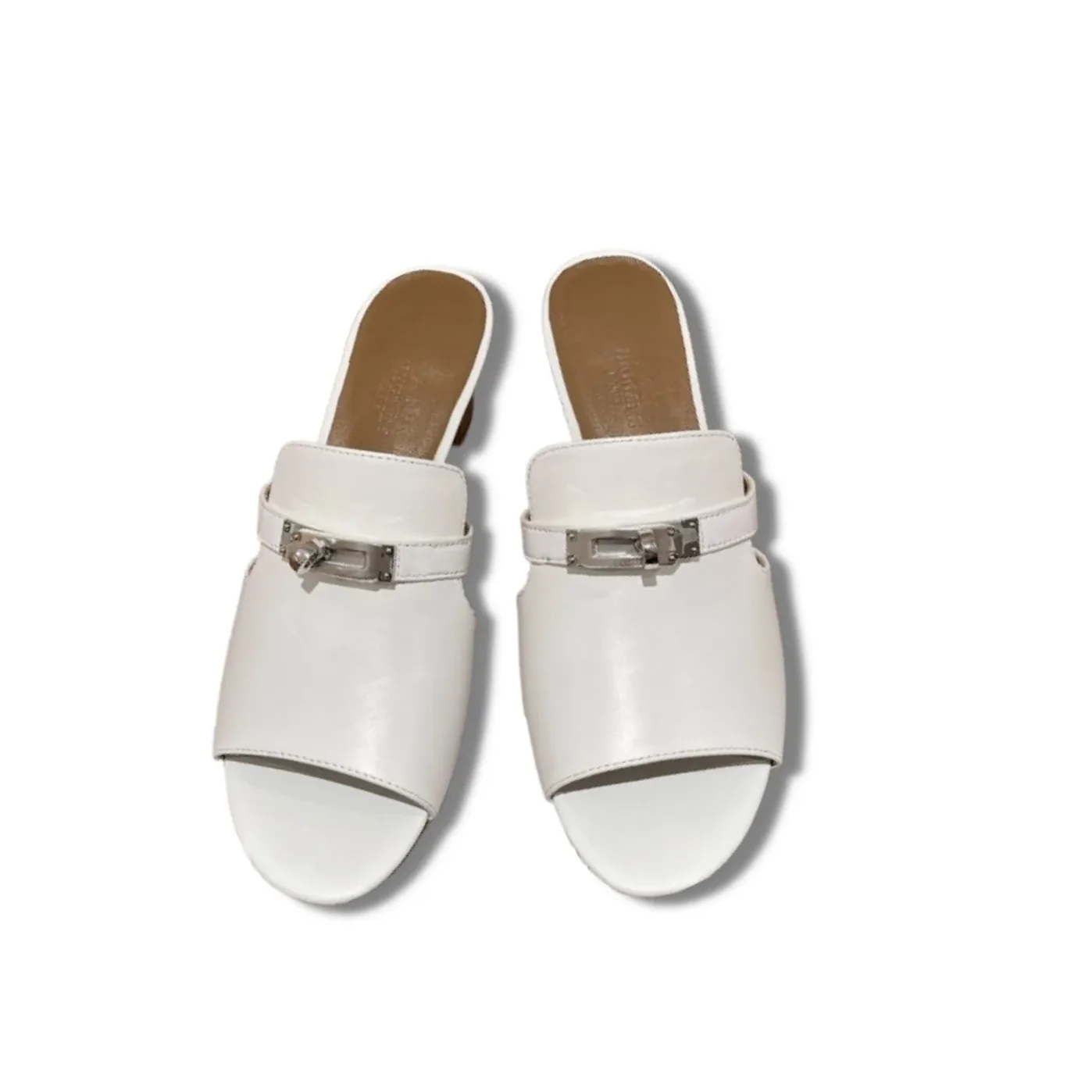 Hermes Candy Sandal White Hermes Candy Sandal White