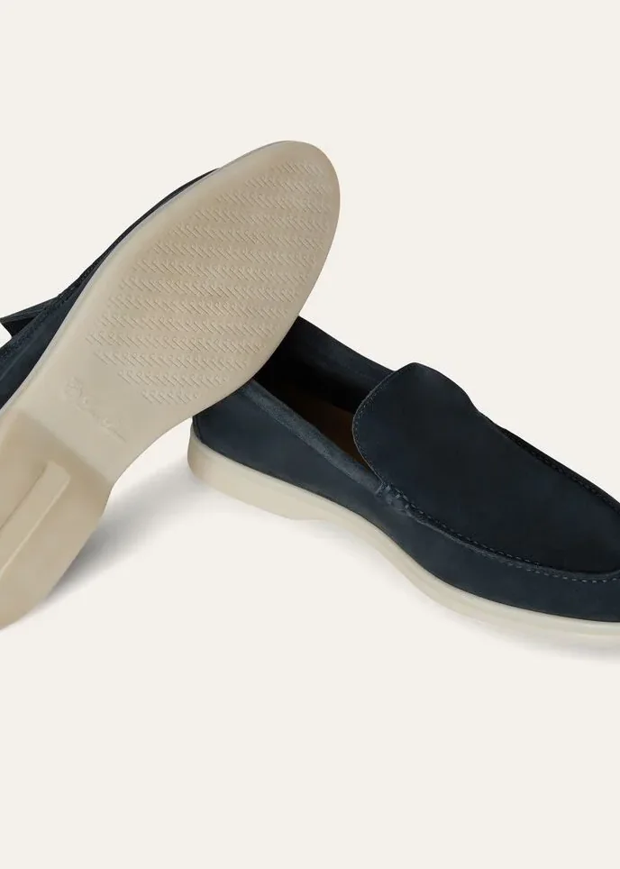 Loro Piana Summer Walk Loafers Classic Blue FAE8124_W019
