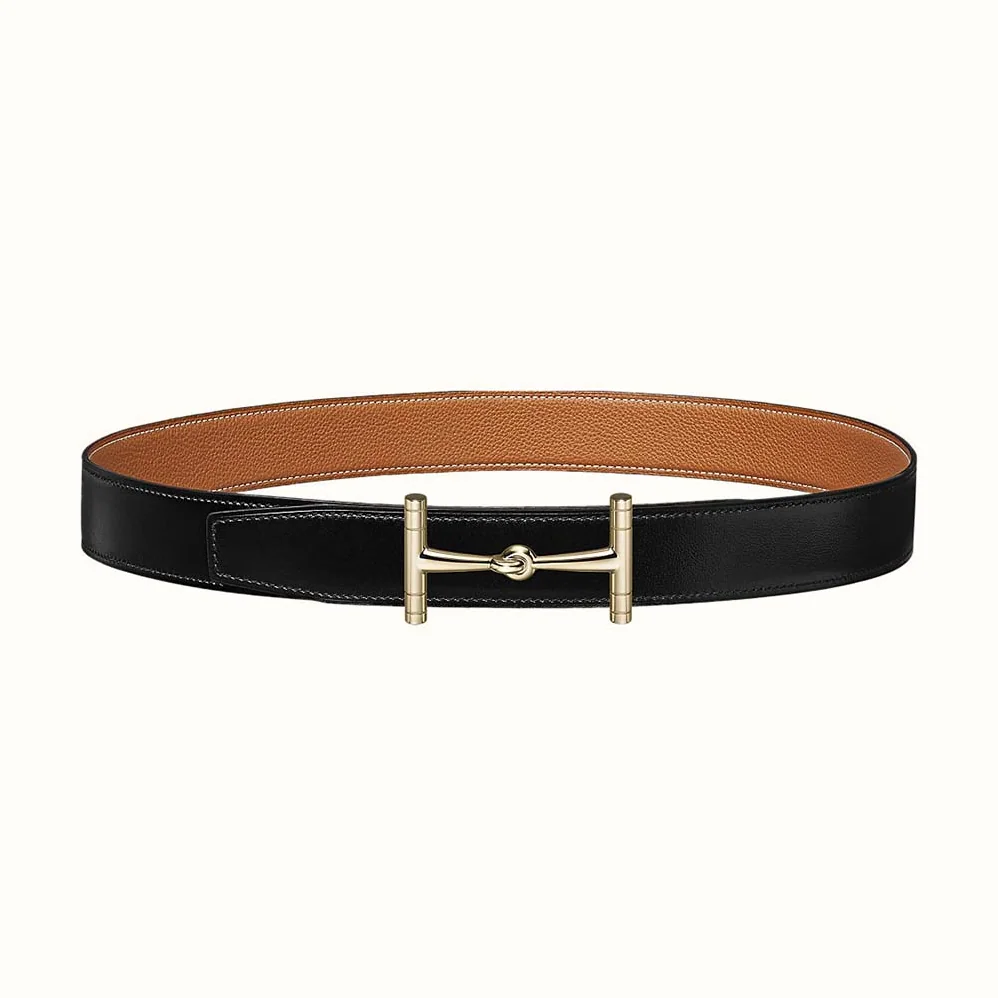 Hermes H Hippique Belt Buckle & Reversible Leather Strap 32 mm for Women in Brown Hermes H Hippique Belt Buckle & Reversible Leather Strap 32 mm for Women in Brown