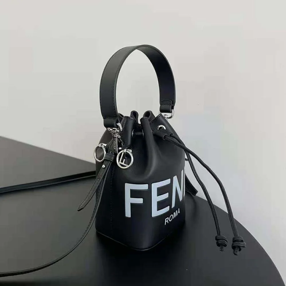 Fendi Mon Tresor Black Leather Mini for Women in bag Fendi Mon Tresor Black Leather Mini for Women in bag