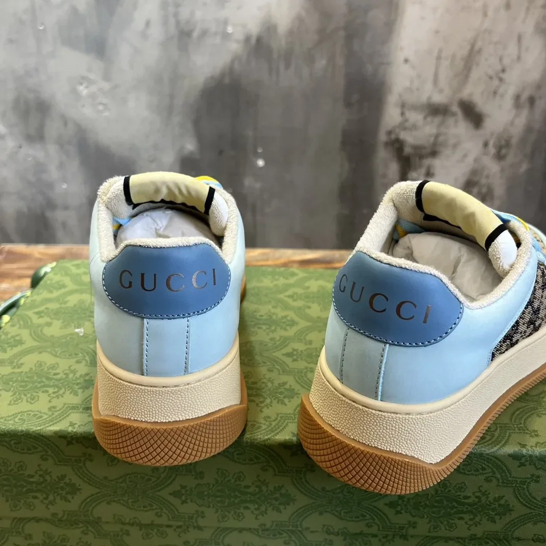 Gucci Screener GG Sneaker Light Blue