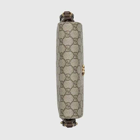 Gucci Ophidia Pochette Shoulder Bag in Beige Gold Hardware Gucci Ophidia Pochette Shoulder Bag in Beige Gold Hardware