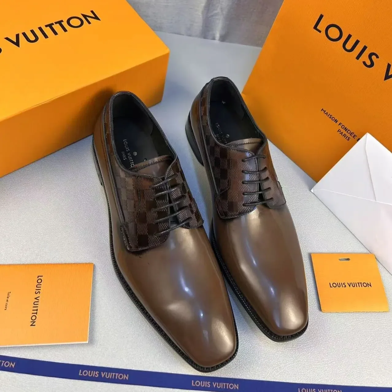 Louis Vuitton Minister Derby Brown Louis Vuitton Minister Derby Brown