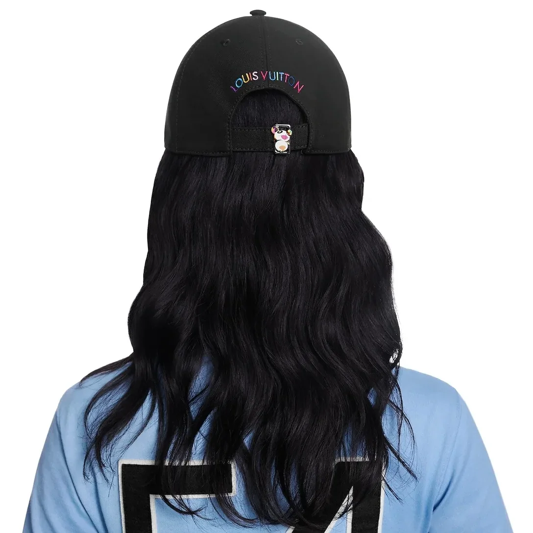 Louis Vuitton LV x TM Superflat Cap Black