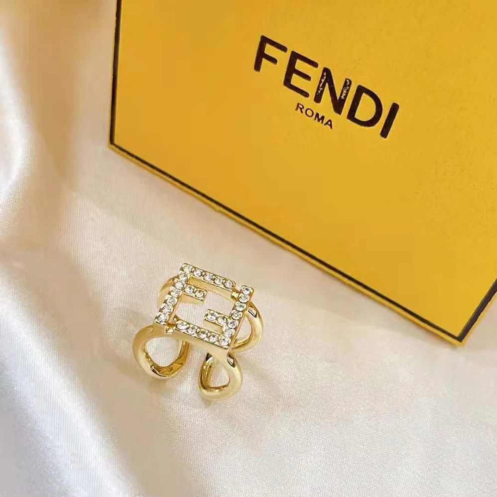 Fendi FF Gold for Women in Colored Ring Fendi FF Gold for Women in Colored Ring