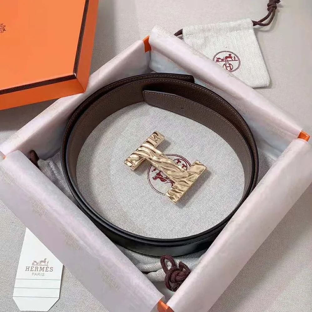 Hermes Guizz H2o Belt Buckle & Reversible Leather Strap 38 mm for Men Hermes Guizz H2o Belt Buckle & Reversible Leather Strap 38 mm for Men