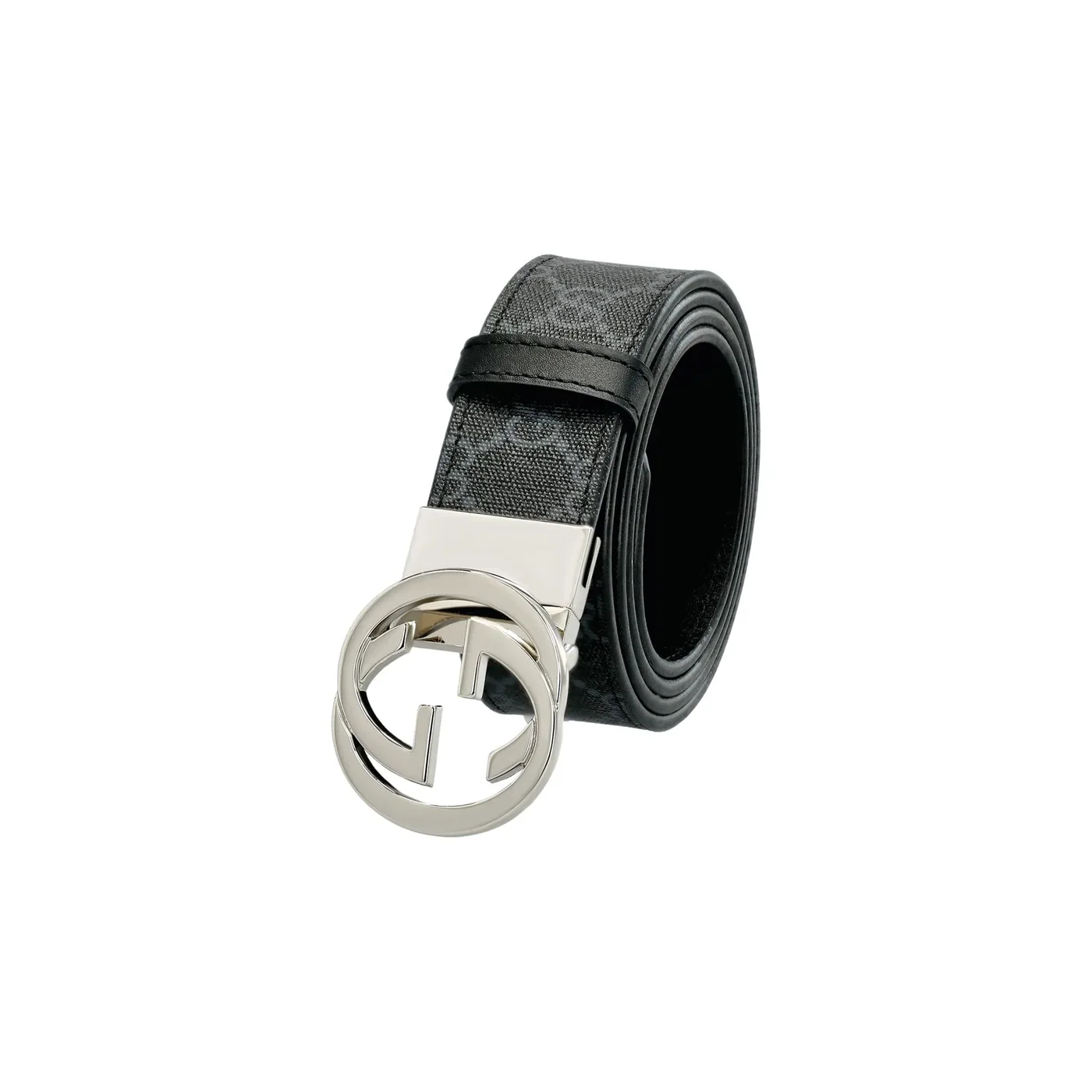 Reversible GG Buckle Leather Belt
