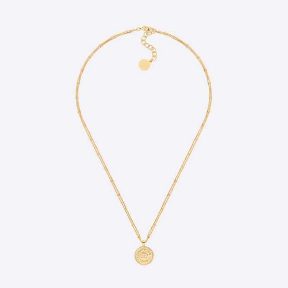 Dior 30 Montaigne Necklace Gold for Women in Finish Metal Dior 30 Montaigne Necklace Gold for Women in Finish Metal