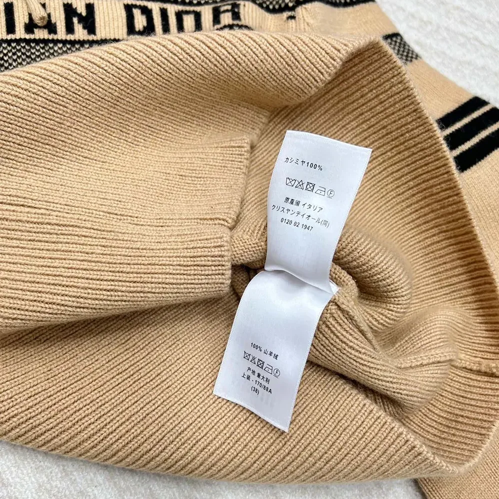 Dior DiorAlps Three-Quarter Sleeve Hooded Sweater Pink Wool for Women