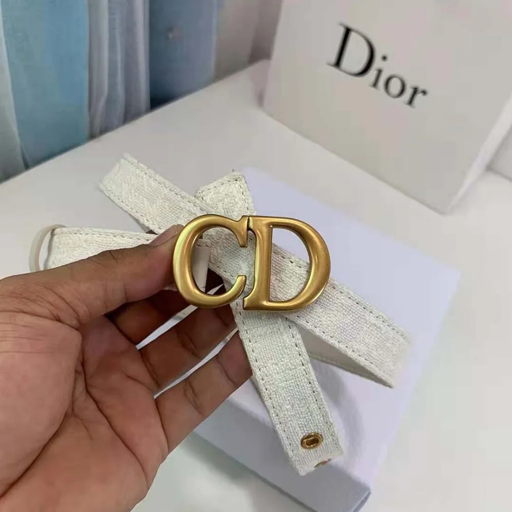 Dior Saddle Belt White Dior Oblique Jacquard for Women Dior Saddle Belt White Dior Oblique Jacquard for Women