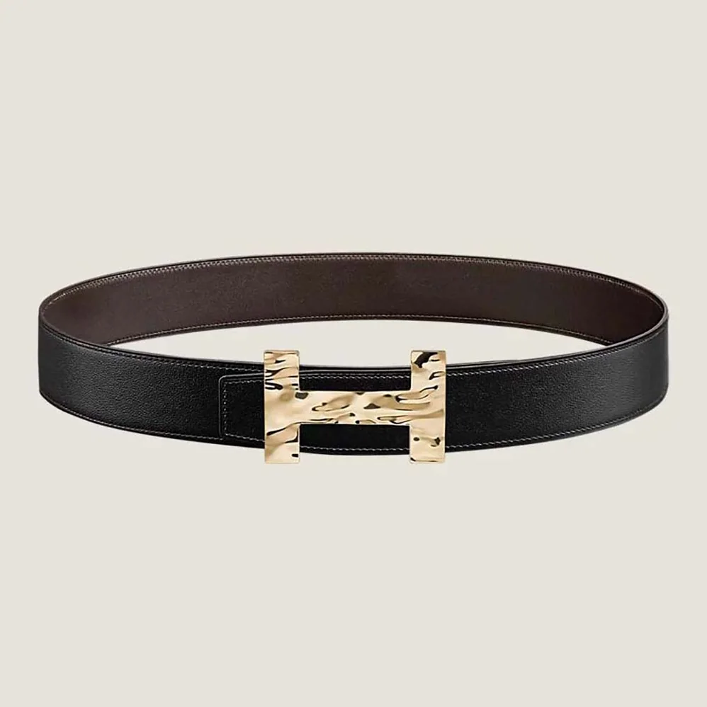 Hermes Guizz H2o Belt Buckle & Reversible Leather Strap 38 mm for Men Hermes Guizz H2o Belt Buckle & Reversible Leather Strap 38 mm for Men