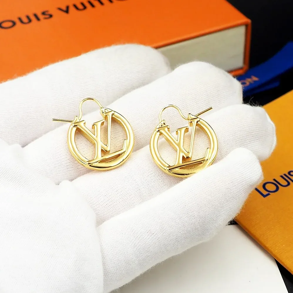 Louis Vuitton Louise PM Earrings Gold