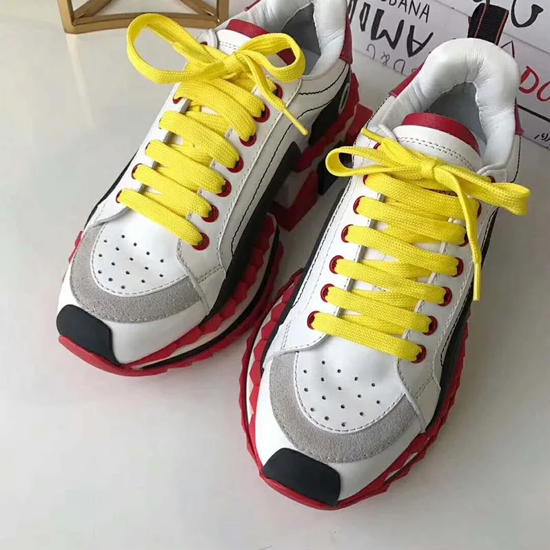 Dolce Gabbana D&G Shoes Multicolor Super King Sneakers for Women Dolce Gabbana D&G Shoes Multicolor Super King Sneakers for Women