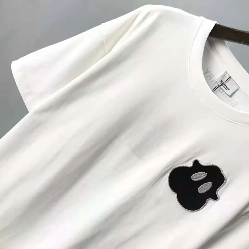 Burberry Monster Graphic Cotton Oversized T-shirt for Men in White Burberry Monster Graphic Cotton Oversized T-shirt for Men in White