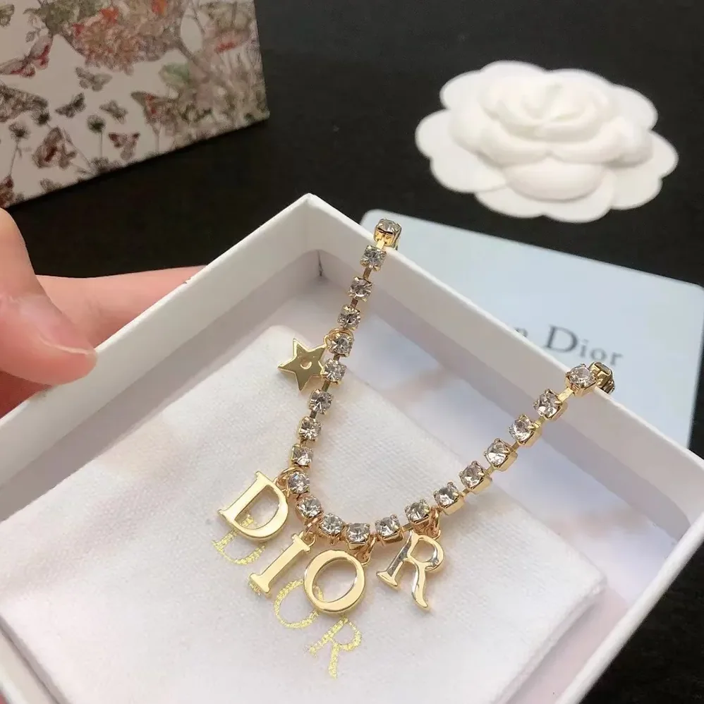 Dior Dio(r)evolution Bracelet Gold-Finish Metal and Silver for Women in Tone Crystals Dior Dio(r)evolution Bracelet Gold-Finish Metal and Silver for Women in Tone Crystals