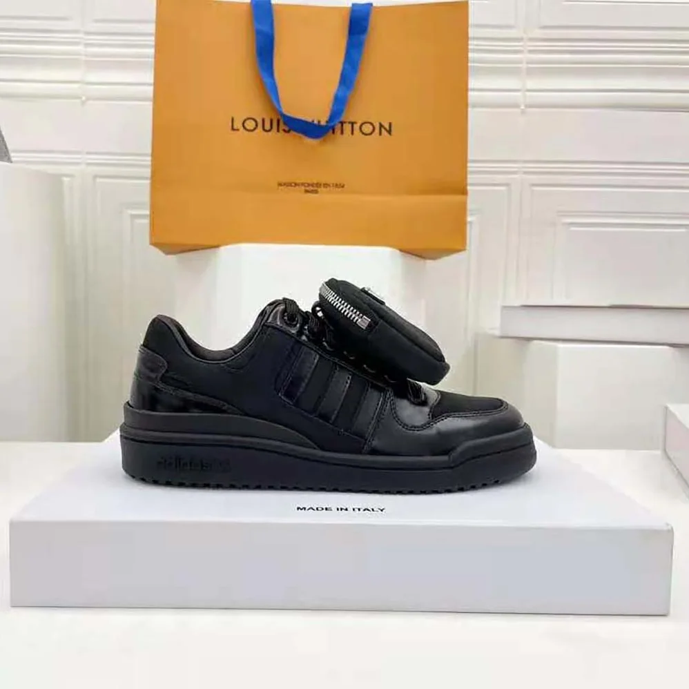 Prada Adidas for Prada Re-Nylon Forum Sneakers for Women in Black Prada Adidas for Prada Re-Nylon Forum Sneakers for Women in Black