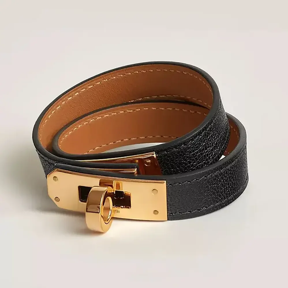 Hermes Kelly Double Tour Bracelet for Unisex