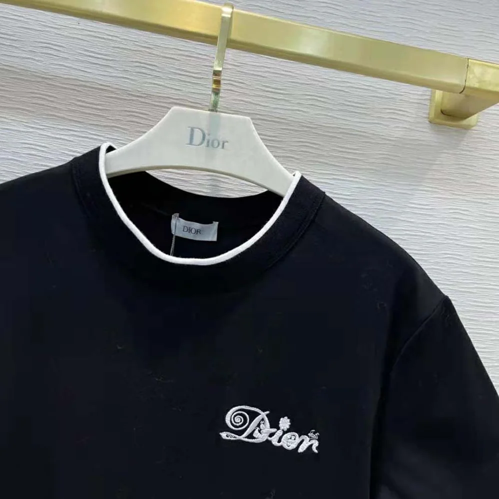 Dior Kenny Scharf T for Men in Shirt Black Cotton Jersey