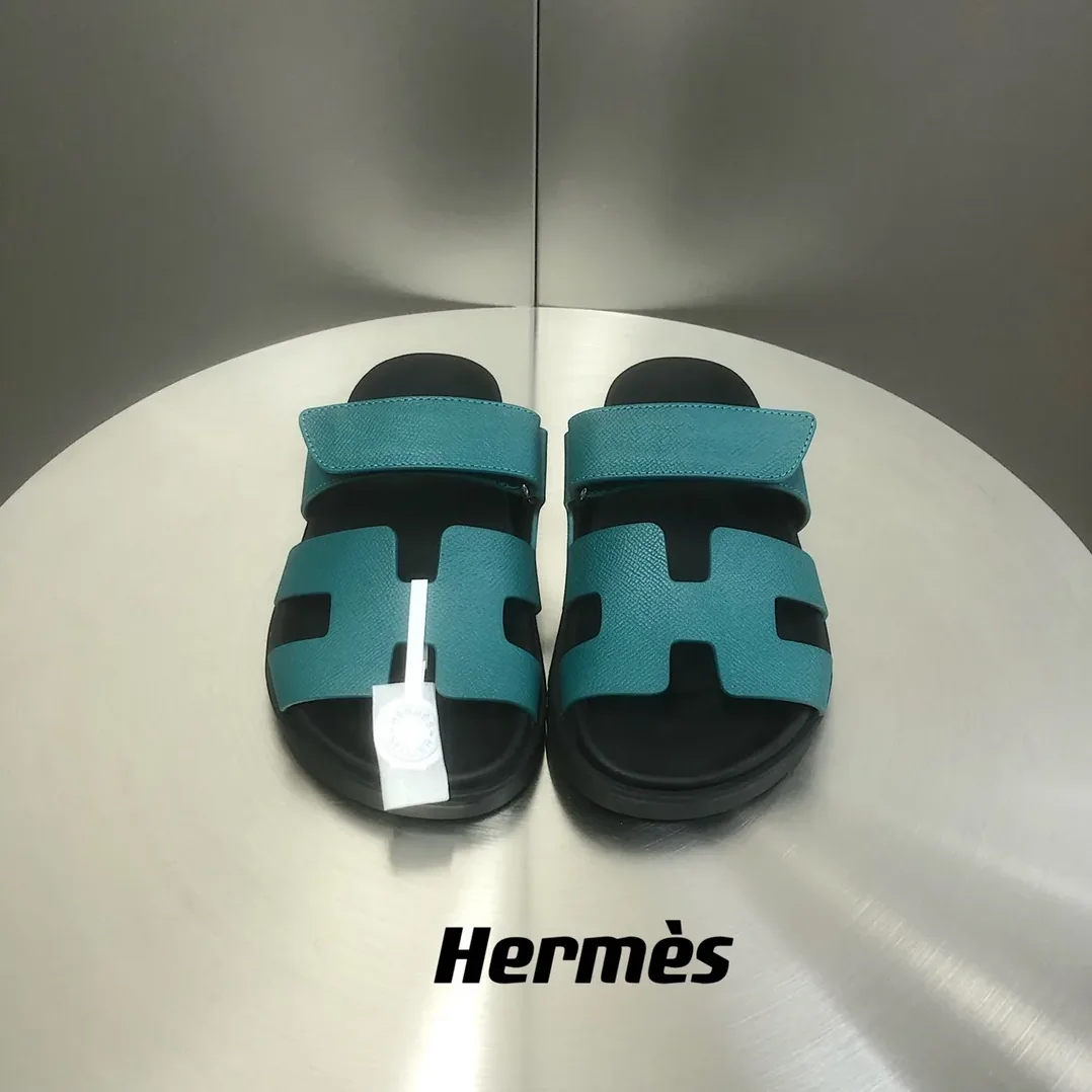 Hermes Chypre Sandal Blue Hermes Chypre Sandal Blue