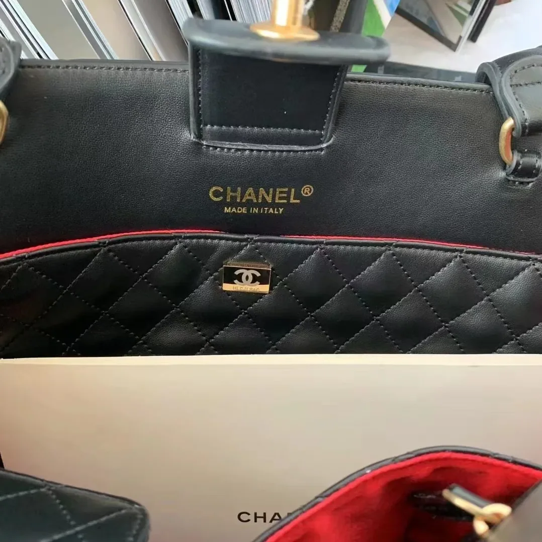 Chanel Shopping Bag Black