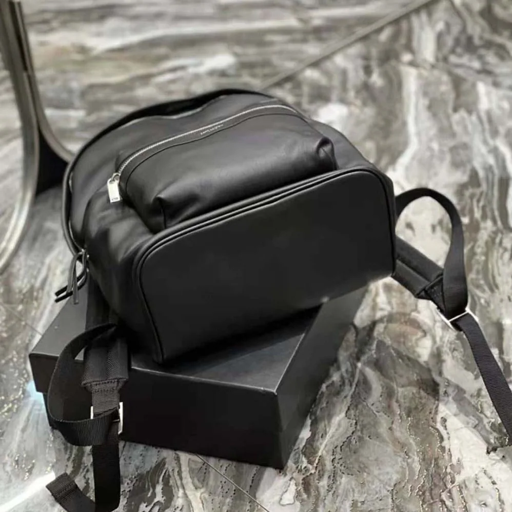 Saint Laurent YSL City Backpack in Matte Leather for Women Saint Laurent YSL City Backpack in Matte Leather for Women