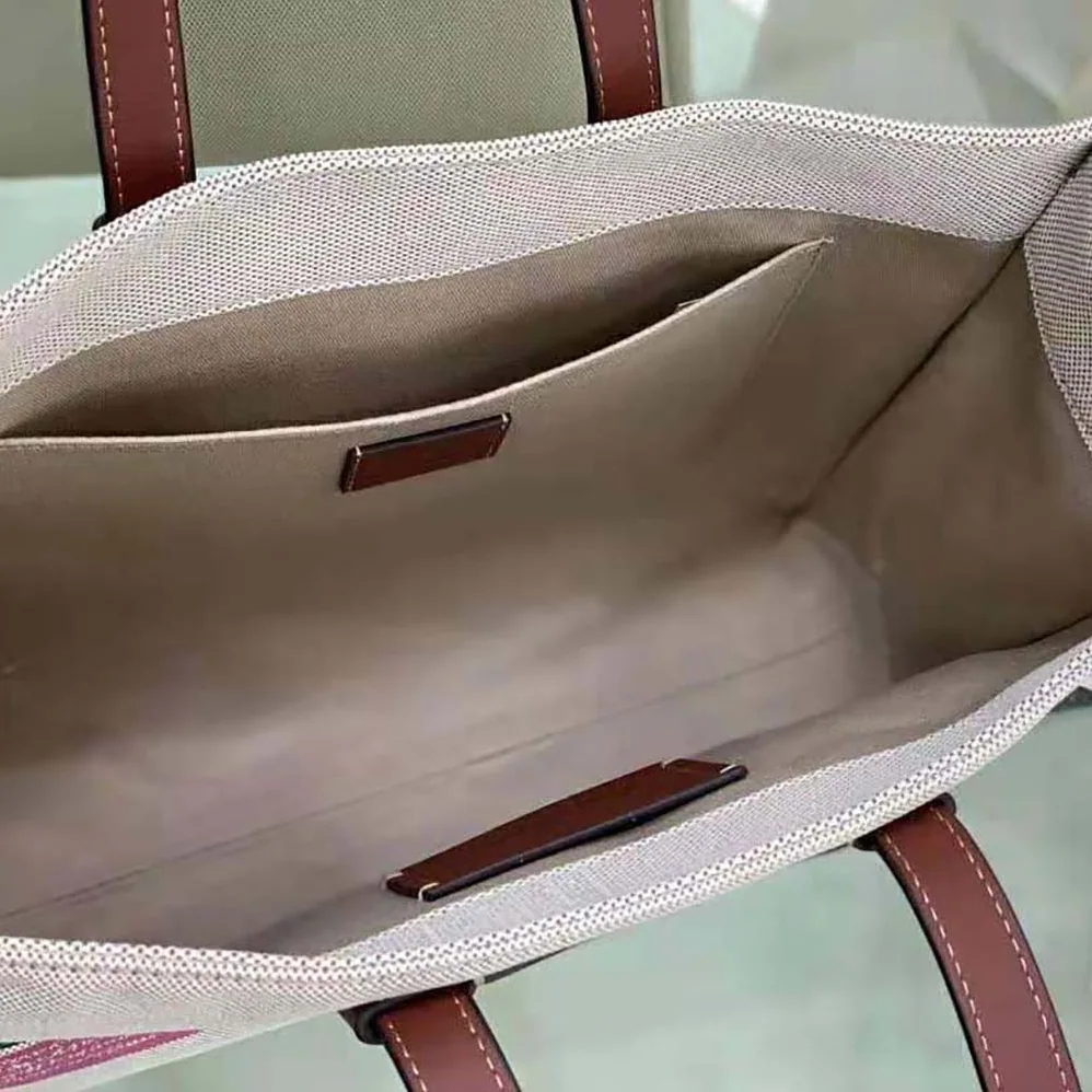 Chloe Corita Kent Large Tote in Embroidered Artwork and Shiny Calfskin for Women