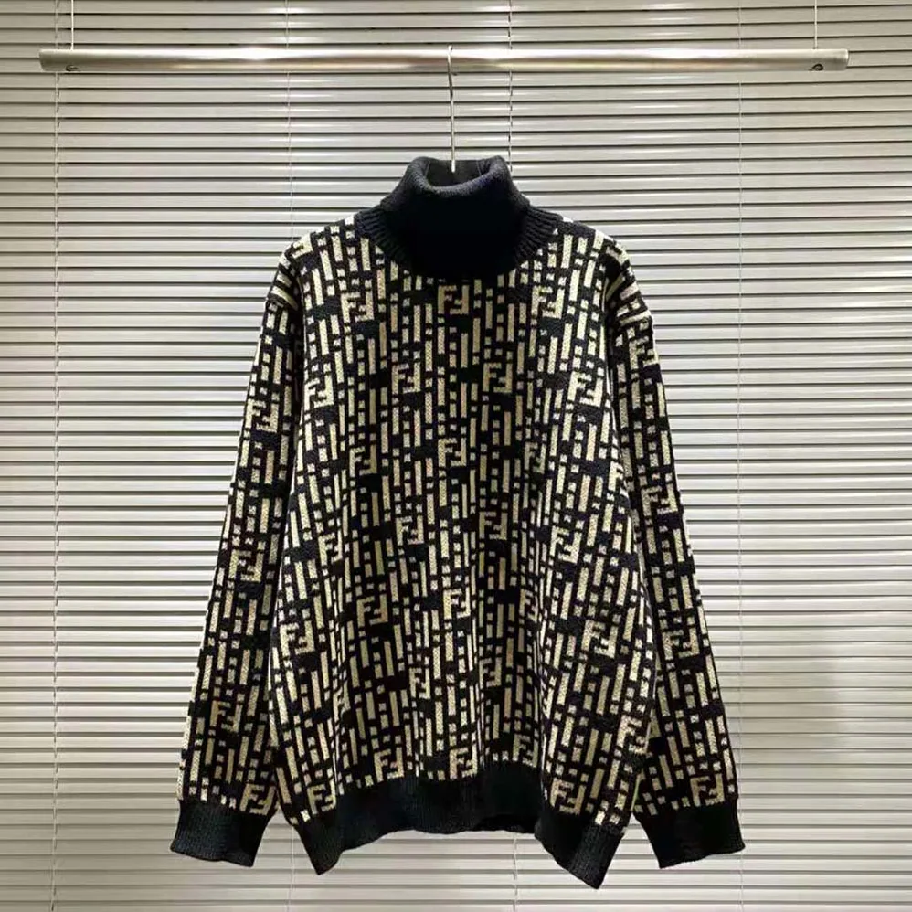 Fendi Regular-fit Sweater with High Collar for Women