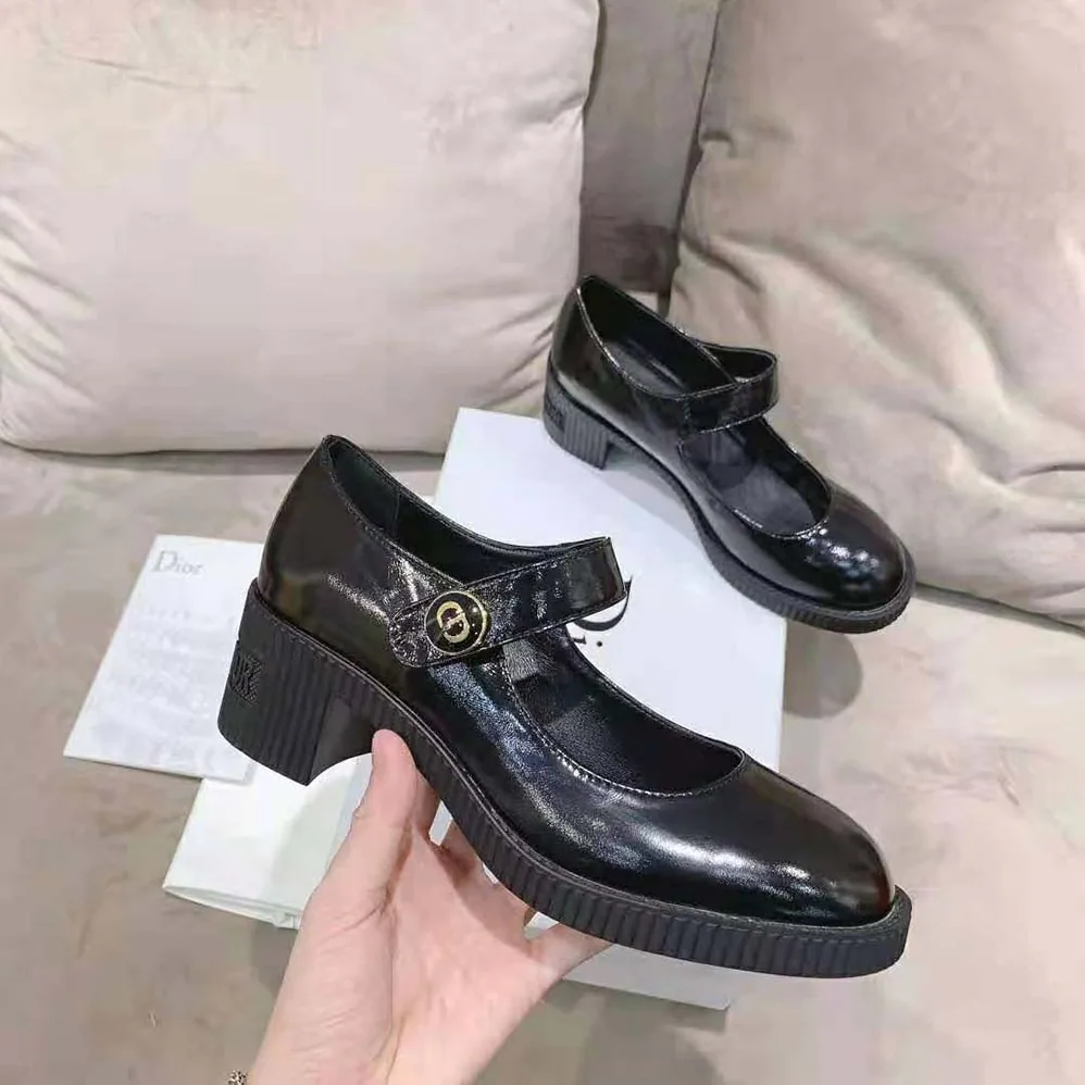 Dior D-Doll Pump Black Shiny Calfskin for Women Dior D-Doll Pump Black Shiny Calfskin for Women