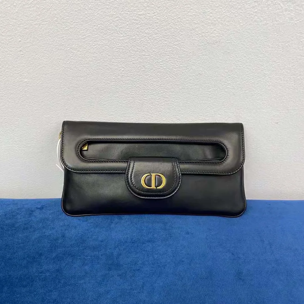 Dior Small Diordouble Bag Black Smooth Calfskin for Women Dior Small Diordouble Bag Black Smooth Calfskin for Women