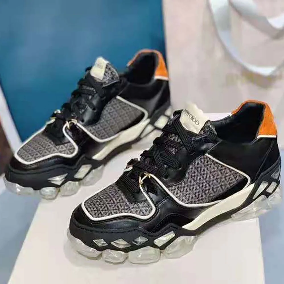 Jimmy Choo Diamond X Trainer/F Low-Top Trainers for Women in Black Jimmy Choo Diamond X Trainer/F Low-Top Trainers for Women in Black