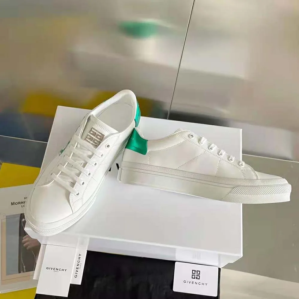 Givenchy Sneakers City Sport in 4G Print Leather for Unisex in Green Givenchy Sneakers City Sport in 4G Print Leather for Unisex in Green