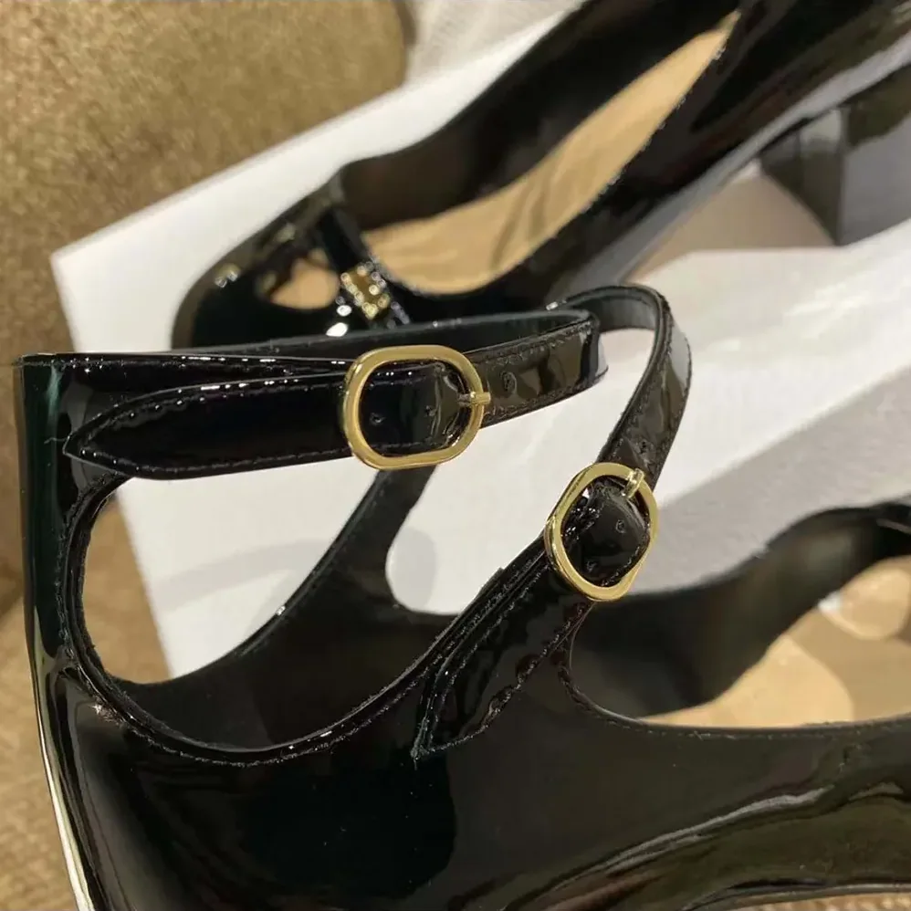 Dior Aime Dior Pump Black Patent Calfskin for Women