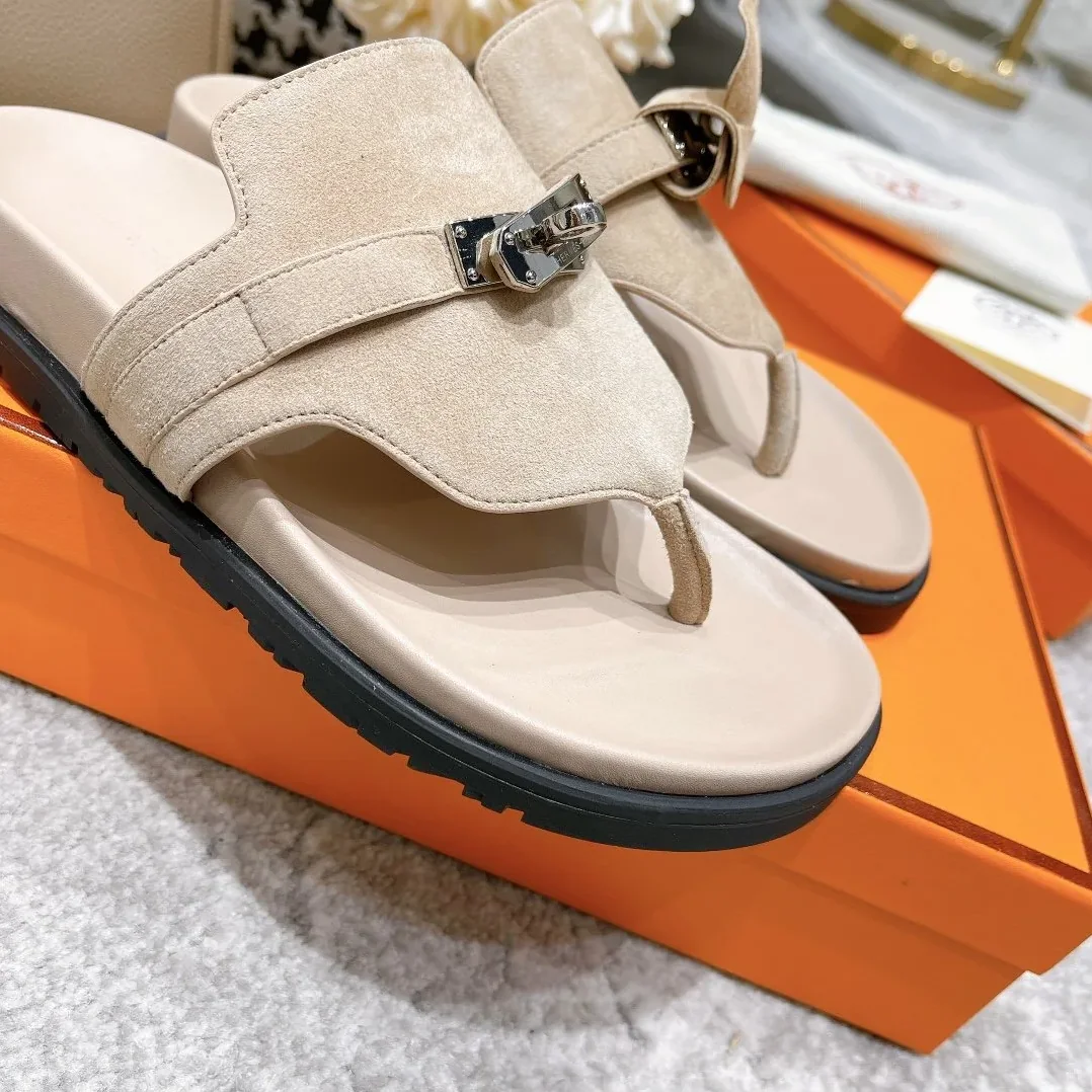Hermes Empire Sandal Beige , Shoes for Women