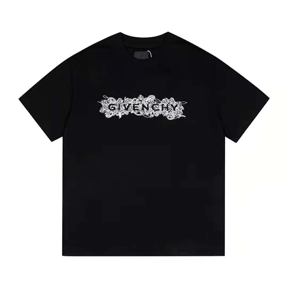 Givenchy T-shirt in 4G GIVENCHY Embroidered Jersey for Women