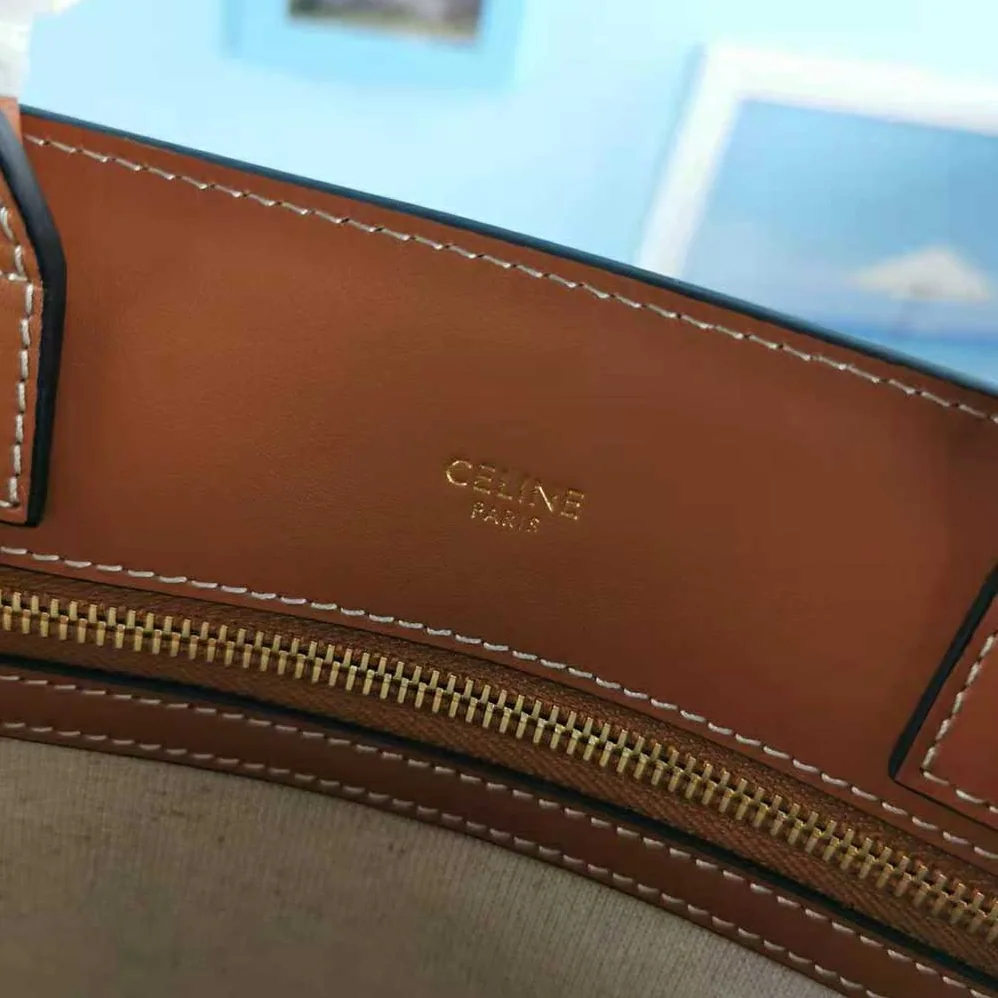 Celine Small Vertical Cabas Celine in Floral Jacquard and Calfskin for Women Celine Small Vertical Cabas Celine in Floral Jacquard and Calfskin for Women