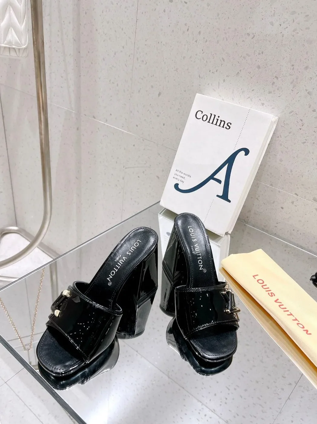 Louis Vuitton Shake Mule Black