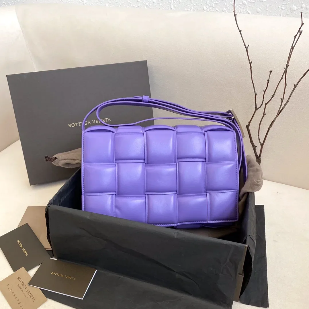 Bottega Veneta Padded Cassette Bag in In Violet Bottega Veneta Padded Cassette Bag in In Violet