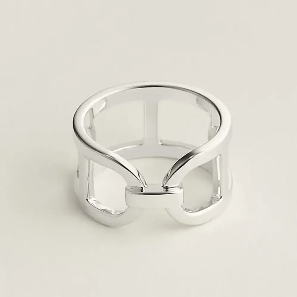 Hermes Ever Chaine D Ancre Ring Medium Model for Women Hermes Ever Chaine D Ancre Ring Medium Model for Women