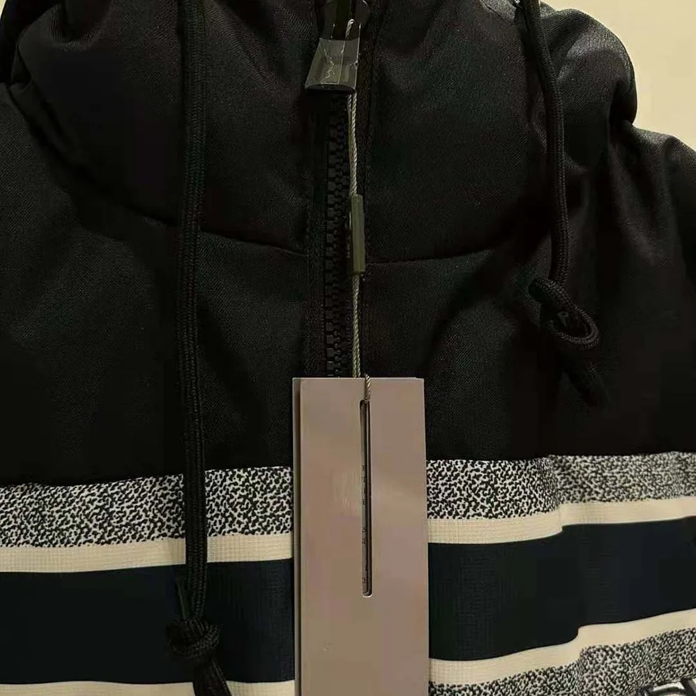 Dior Reversible Long Puffer Jacket Blue and Ecru Dior Oblique Quilted Technical Taffeta for Women
