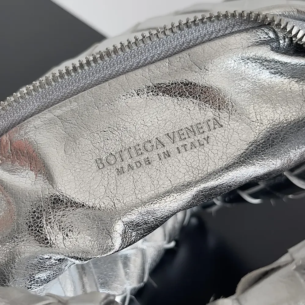 Bottega Veneta Mini Jodie for Women in Silver Bottega Veneta Mini Jodie for Women in Silver