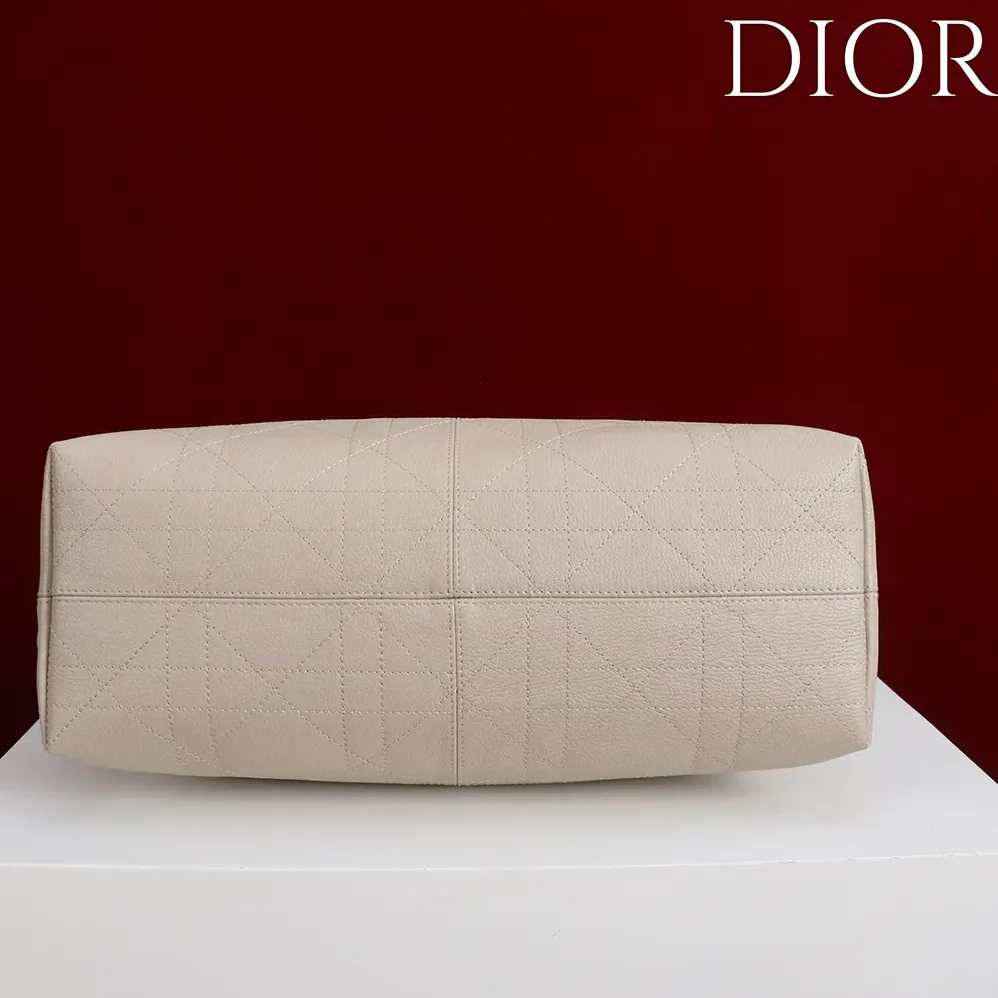Dior Large Dior Voyage Bag Powder Beige Flat Macrocannage Grained Calfskin for Women Dior Large Dior Voyage Bag Powder Beige Flat Macrocannage Grained Calfskin for Women